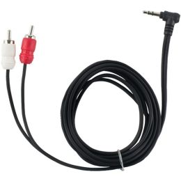 Install Bay(R) IB3.5RCA 3.5mm Male to RCA Male Cables, 10 pk