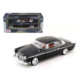 1955 Chrysler C300 Black 1/24 Diecast Model Car by Motormax