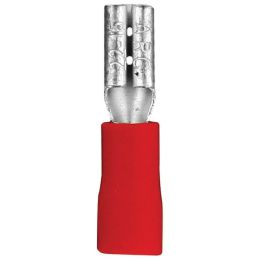 Install Bay(R) RVFD110 Noninsulated Female Quick Disconnects, 100 pk (Red, 22-18 Gauge, .11)