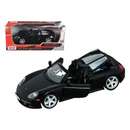 Porsche Carrera GT Black 1/24 Diecast Car Model by Motormax