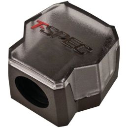 T>Spec(R) V12DB-1124 v12 SERIES 1/0-Gauge In/Two 4/8-Gauge Out Compact Block Distribution