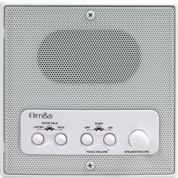 M&S Systems(R) DMC4RS 5 4-Wire Indoor Radio Remote Scan Station (White)