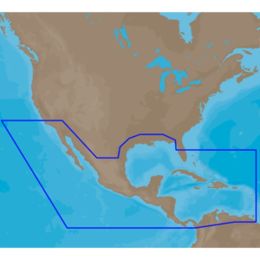 C-MAP 4D NA-D027 - Central America & Caribbean - Full Content