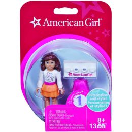 Mattel(R) DRC71 American Girl(R) Mini Figure (Puppy Top & Orange Skirt)
