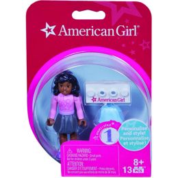 Mattel(R) DRC72 American Girl(R) Mini Figure (Pink Shirt & Gray Skirt)