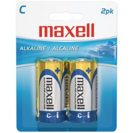 Maxell(R) 723320 - LR142BP Alkaline Batteries (C; 2 pk; Carded)