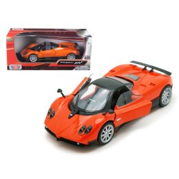 Pagani Zonda F Orange 1/24 Diecast Car Model by Motormax
