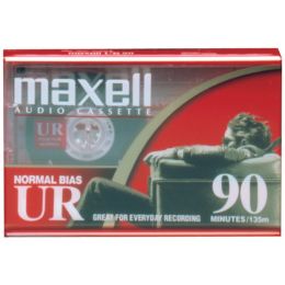 Maxell(R) 108510 Normal-Bias Cassette Tapes (Single)