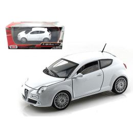 Alfa Romeo Mito White 1/24 Diecast Car Model by Motormax
