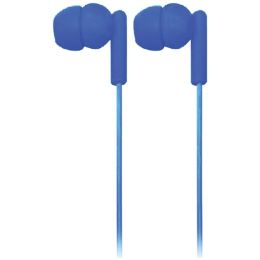 Naxa(R) NE-938 BLUE SPARK Isolation Stereo In-Ear Earbuds (Blue)