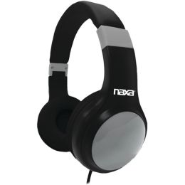 Naxa(R) NE-952 GRAY ORION On-Ear Headphones with Microphone (Gray)