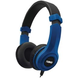 Naxa(R) NE-954 BLUE METRO Stereo Headphones