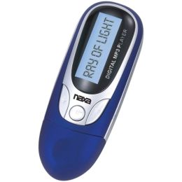 Naxa(R) NM105BL 4GB MP3 Player with FM Radio (Blue)