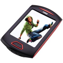 Naxa(R) NMV179RD 8GB 2.8 Touchscreen Portable Media Players (Red)