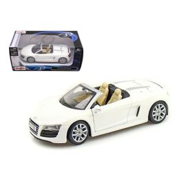 2011 Audi R8 Spyder White 1/24 Diecast Model Car by Maisto