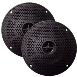 SeaWorthy SEA5632B 6.5 Round 2-Way Speakers - 100W - Black *Bulk Package*