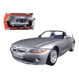 BMW Z4 Silver 1/24 Diecast Model Car by Motormax