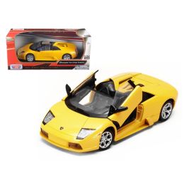 Lamborghini Murcielago Roadster Yellow 1/24 Diecast Model Car by Motormax