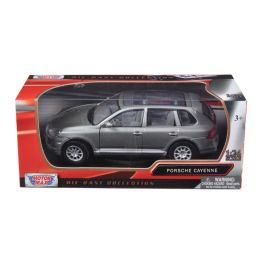 2008 Porsche Cayenne Grey 1/24 Diecast Car Model by Motormax