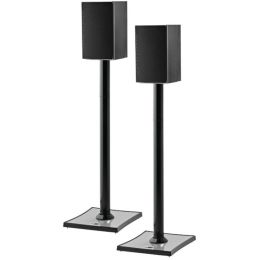 OmniMount(R) GEMINI 2 Gemini 2 Audiophile Bookshelf Speaker Stands, 2 pk