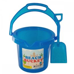 Glitter Beach Bucket With Shovel HX127