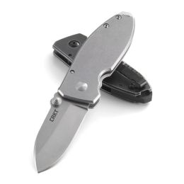 CRKT Squid Folder 2.1 Plainedge Stainless Steel Handle