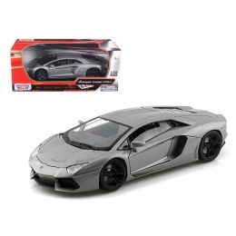 Lamborghini Aventador LP700-4 Grey 1/18 Diecast Car Model by Motormax