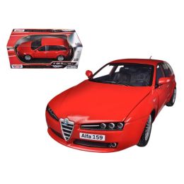 Alfa 159 SW Red 1/18 Diecast Car Model by Motormax