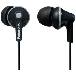 Panasonic(R) RP-TCM125-K TCM125 Earbuds with Remote & Microphone (Black)