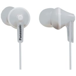 Panasonic(R) RP-TCM125-W TCM125 Earbuds with Remote & Microphone (White)