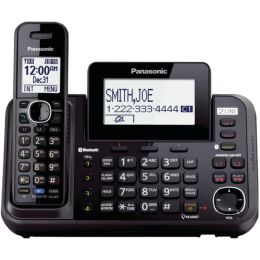 Panasonic(R) KX-TG9542B DECT 6.0 Link2Cell(R) 2-Line 2-Handset Bluetooth(R) Phone System