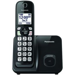 Panasonic(R) KX-TGD510B Expandable Cordless Phone with Call Block (Single Handset)