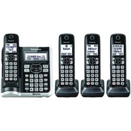 Panasonic(R) KX-TGF574S Link2Cell(R) Bluetooth(R) Cordless Phone with Answering Machine (4 Handsets)