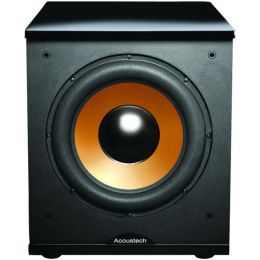 BIC America H-100II 12 Front-Firing Powered Subwoofer with Black Lacquer Top