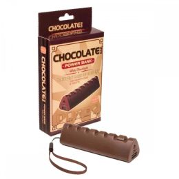 Chocolate Bar Power Bank With Flashlight EL951