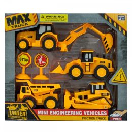 Mini Friction Construction Truck Set OL921