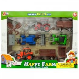 Farm Tractor Truck & Trailer Set GH382