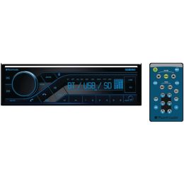 Planet Audio(R) P370MB Single-DIN In-Dash Mechless AM/FM Receiver with Bluetooth(R)