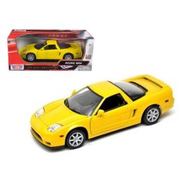 Acura NSX Yellow 1/18 Diecast Model Car by Motormax