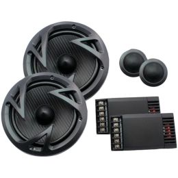 Power Acoustik(R) EF-60C Edge Series 6.5 500-Watt 2-Way Component Speaker System