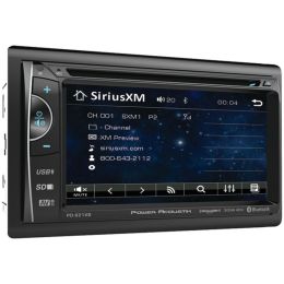 Power Acoustik(R) PD-621XB 6.2 Incite Double-DIN In-Dash LCD Touchscreen DVD Receiver with Bluetooth(R) & SiriusXM(R) Ready