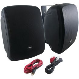 Pyle Home(R) PDWR54BTB 5.25 Indoor/Outdoor 600-Watt Bluetooth(R) Speaker System (Black)