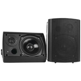 Pyle Home(R) PDWR62BTBK 6.5 Indoor/Outdoor Wall-Mount Bluetooth(R) Speaker System (Black)