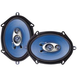 Pyle(R) PL573BL Blue Label Speakers (5 x 7, 3 Way)
