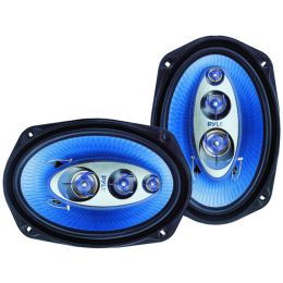 Pyle(R) PL6984BL Blue Label Speakers (6 x 9, 4 Way)