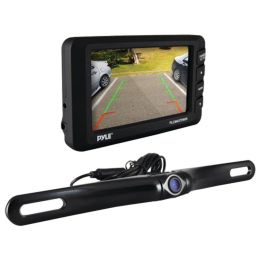 Pyle(R) PLCM4375WIR 4.3 LCD Monitor & Wireless Backup Camera with Parking/Reverse Assist System