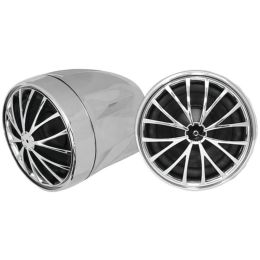 Pyle(R) PLMCS32 400-Watt Mounted Motorcycle/ATV/Snowmobile Dual-Handlebar Powered Weatherproof 2.25 Speakers