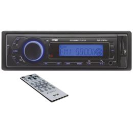 Pyle(R) PLR27MPBU Single-DIN In-Dash Mechless AM/FM Receiver with Bluetooth(R)