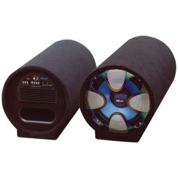 Pyle(R) PLTAB10 Blue Wave Series Amplified Subwoofer Tube System (10, 500 Watts)