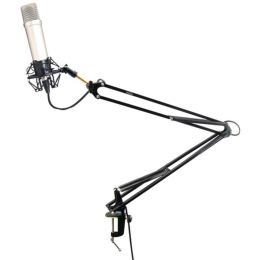 Pyle Pro(R) PMKSH04 Universal Table Clamp Pro Boom Shock Microphone Mount